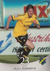 Rubarth Mats 2004 The Card Cabinet Allsvenskan #10