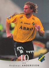 Andersson Andreas 2004 The Card Cabinet Allsvenskan #11