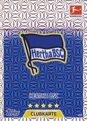 Hertha BSC 17-18 Topps Match Attax BL Clubkarte #19