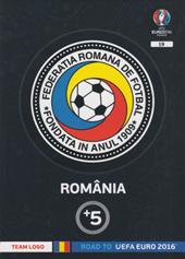 Romania 2016 Panini Adrenalyn XL Road to EURO Team Logo #19