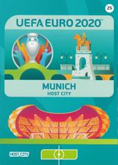 Munich 2020 Panini Adrenalyn XL EURO Host City #25