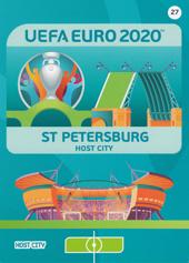 Saint Petersburg 2020 Panini Adrenalyn XL EURO Host City #27