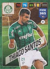 Santos Thiago 17-18 Panini Adrenalyn XL FIFA 365 #41