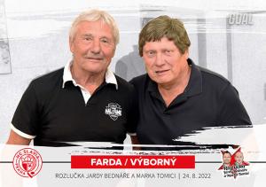 Farda Výborný 2022 GOAL Cards Rozlučka Slavia #43
