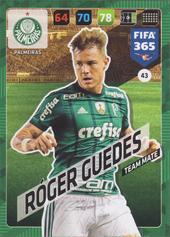 Guedes Róger 17-18 Panini Adrenalyn XL FIFA 365 #43