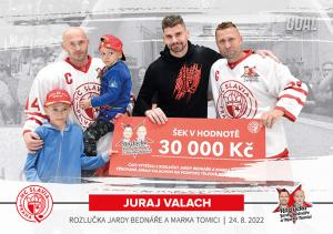 Valach Juraj 2022 GOAL Cards Rozlučka Slavia #44