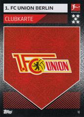 Union Berlin 19-20 Topps Match Attax BL Clubkarte #46