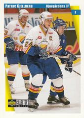 Kjellberg Patric 97-98 UD Choice Swedish Hockey #46