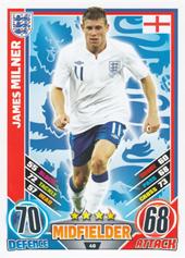 Milner James 2012 Topps Match Attax England #46