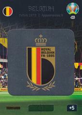 Belgium 2020 Panini Adrenalyn XL EURO Team Logo #46