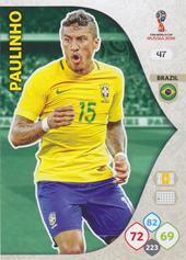 Paulinho 2018 Panini Adrenalyn XL World Cup #47