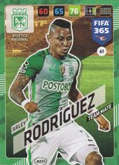 Rodríguez Arley 17-18 Panini Adrenalyn XL FIFA 365 #61