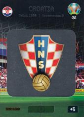 Croatia 2020 Panini Adrenalyn XL EURO Team Logo #64