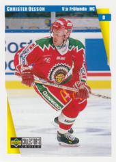 Olsson Christer 97-98 UD Choice Swedish Hockey #69