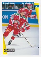 Nilsson Henrik 97-98 UD Choice Swedish Hockey #71