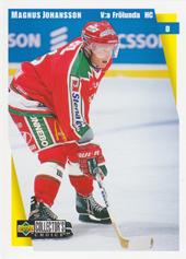 Johansson Magnus 97-98 UD Choice Swedish Hockey #73