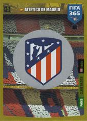 Atlético Madrid 19-20 Panini Adrenalyn XL FIFA 365 Club Badge #82