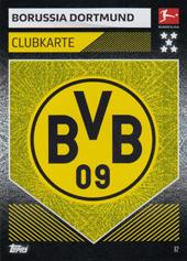 Borussia Dortmund 19-20 Topps Match Attax BL Clubkarte #82