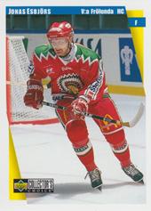 Esbjörs Jonas 97-98 UD Choice Swedish Hockey #82