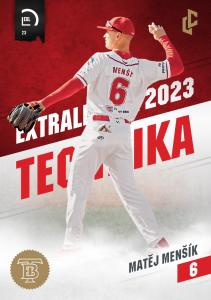 Menšík Matěj 2023 LC Czech Baseball Extraleague #86