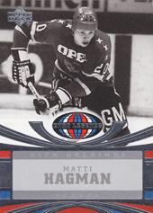 Hagman Matti 04-05 UD All-World Edition Euro Legends #106