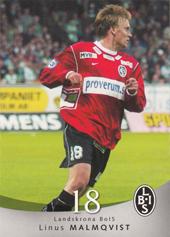 Malmqvist Linus 2004 The Card Cabinet Allsvenskan #107