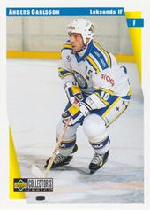 Carlsson Anders 97-98 UD Choice Swedish Hockey #109