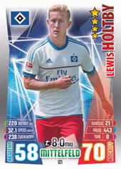 Holtby Lewis 15-16 Topps Match Attax BL #121