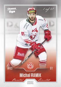 Ramik Michal 22-23 GOAL Cards Chance liga Silver #139