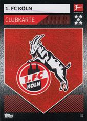 1. FC Köln 19-20 Topps Match Attax BL Clubkarte #172