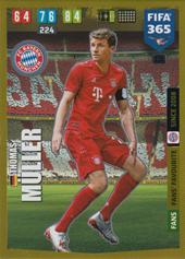 Müller Thomas 19-20 Panini Adrenalyn XL FIFA 365 Fans Favourite #174