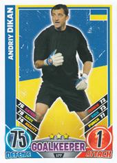Dikan Andriy 2012 Topps Match Attax England #177