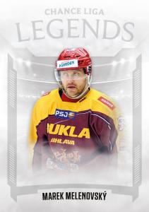 Melenovský Marek 22-23 GOAL Cards Chance liga Legends #LL-19