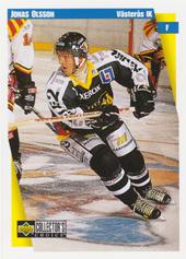 Finn Olsson Jonas 97-98 UD Choice Swedish Hockey #193
