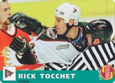 Tocchet Rick 2001 Stadion Cards Set 2 #198
