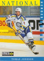 Jonsson Tomas 97-98 UD Choice Swedish Hockey National Heroes #201