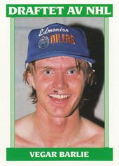 Barlie Vegard 92-93 Elitserien Draftet Av NHL #203