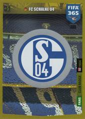 Schalke 04 19-20 Panini Adrenalyn XL FIFA 365 Club Badge #208