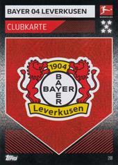 Bayer Leverkusen 19-20 Topps Match Attax BL Clubkarte #208