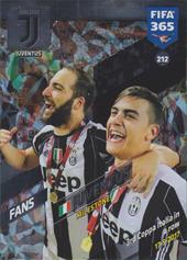 Juventus 17-18 Panini Adrenalyn XL FIFA 365 Milestone #212