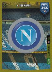 Napoli 04 19-20 Panini Adrenalyn XL FIFA 365 Club Badge #262