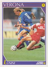 Lunini Claudio 1992 Score Italian League #270