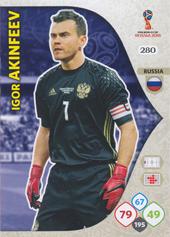 Akinfeev Igor 2018 Panini Adrenalyn XL World Cup #280