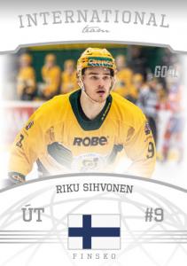 Sihvonen Riku 22-23 GOAL Cards Chance liga International Team #IT-3