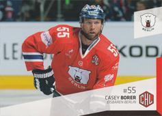 Borer Casey 14-15 Playercards DEL CHL #304