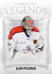 Peslarová Klára 22-23 GOAL Cards Chance liga Legends #LL-31