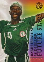 Rabiu Ibrahim 09-10 Futera World Football Future Stars #366