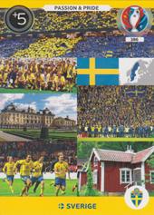 Sweden 2016 Panini Adrenalyn XL EURO Passion and Pride #386