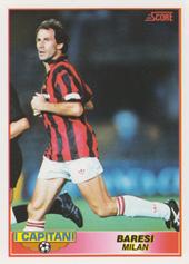 Baresi Franco 1992 Score Italian League I Capitani #387