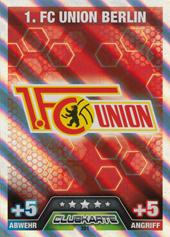 Union Berlin 14-15 Topps Match Attax BL Clubkarte #391